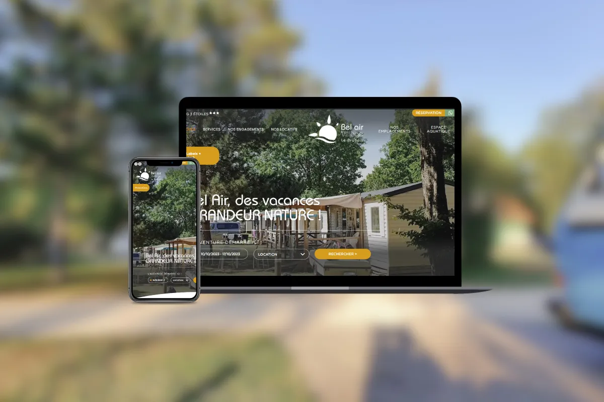 Bel air Village le Brabois nouveau site internet